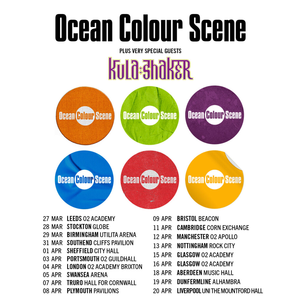 OCEAN COLOUR SCENE POSTER