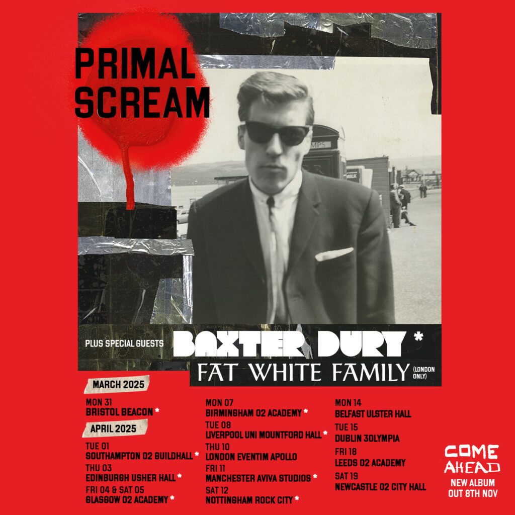 PRIMAL SCREAM POSTER