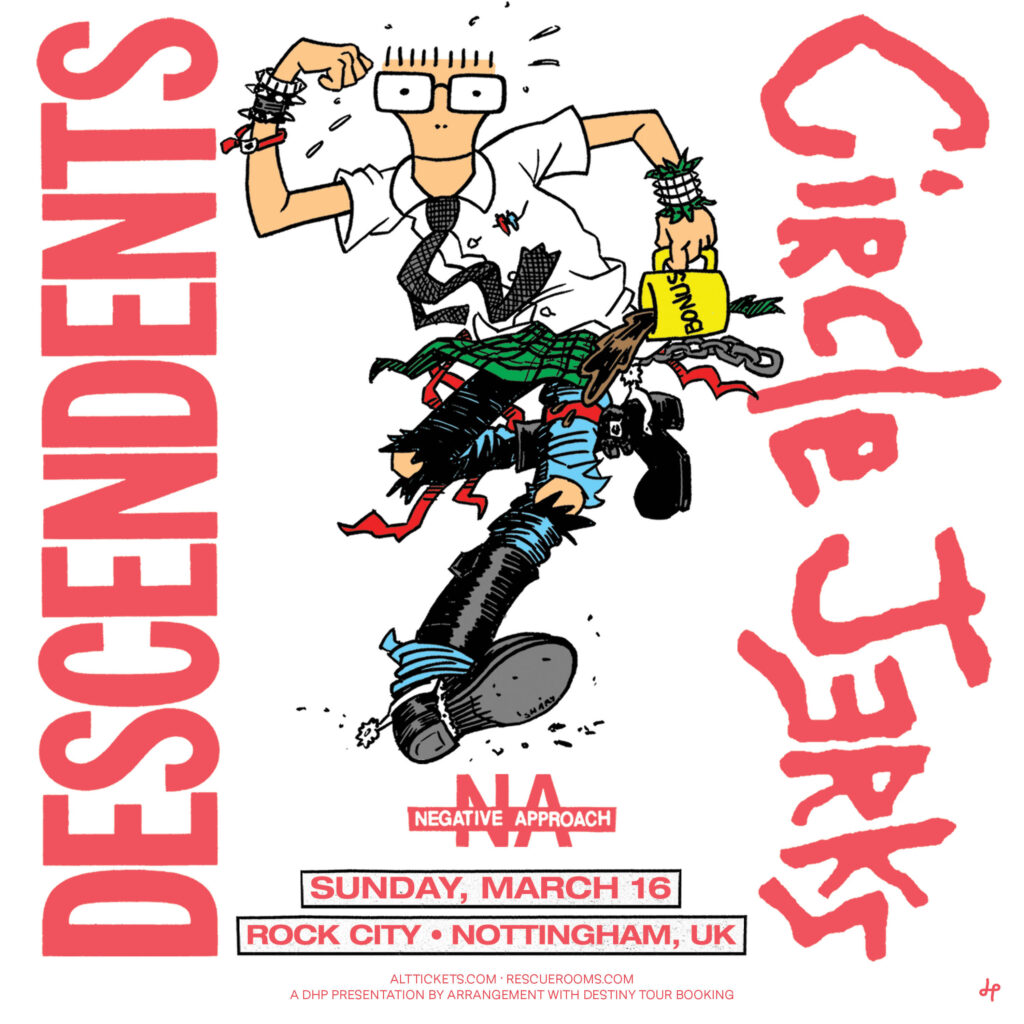 DESCENDENTS AND CIRCLE JERKS POSTER