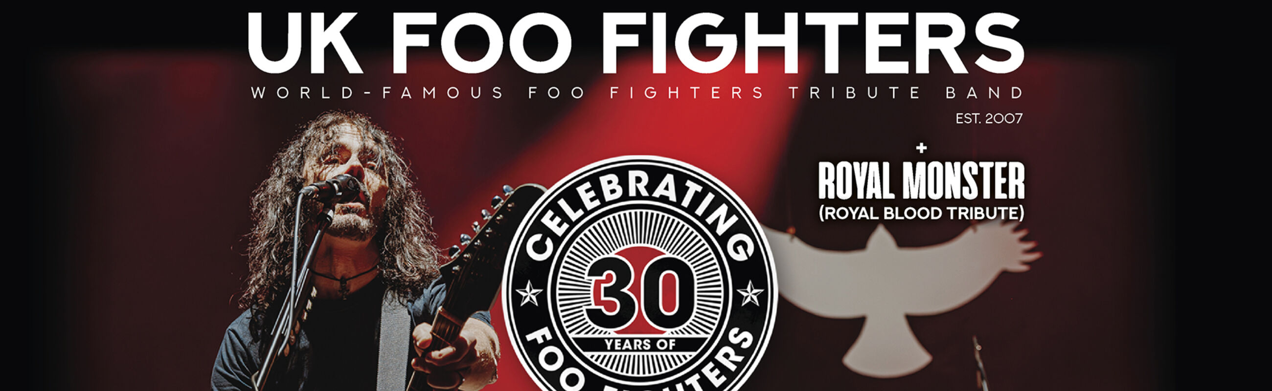 UK FOO FIGHTERS BANNER