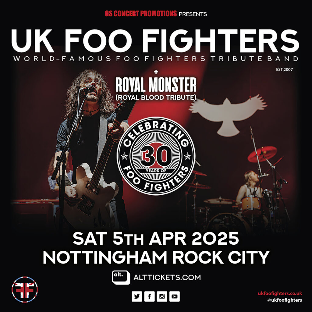 UK FOO FIGHTERS POSTER