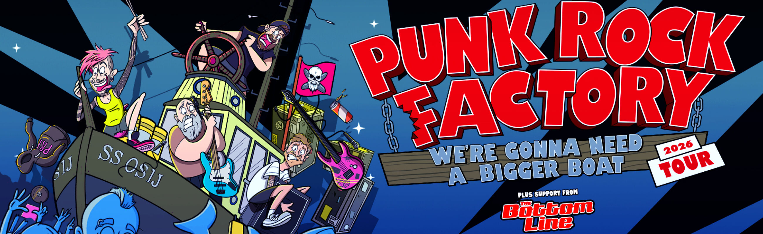 PUNK ROCK FACTORY BANNER